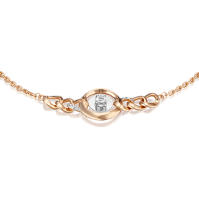 Браслет «Энергия» из комбинированного золота с натуральными топазами white 05-0701-00-201-1111