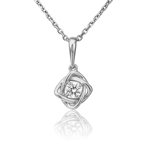 Подвеска из платины с бриллиантом 03-3090-00-101-2100-30