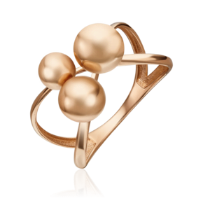 Кольцо из красного золота 01-5303-00-000-1110-42