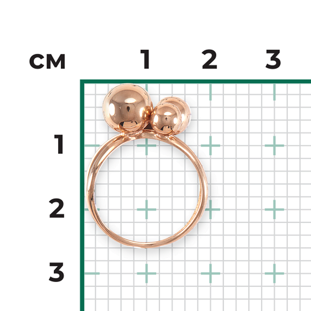 Кольцо из красного золота 01-5303-00-000-1110-42