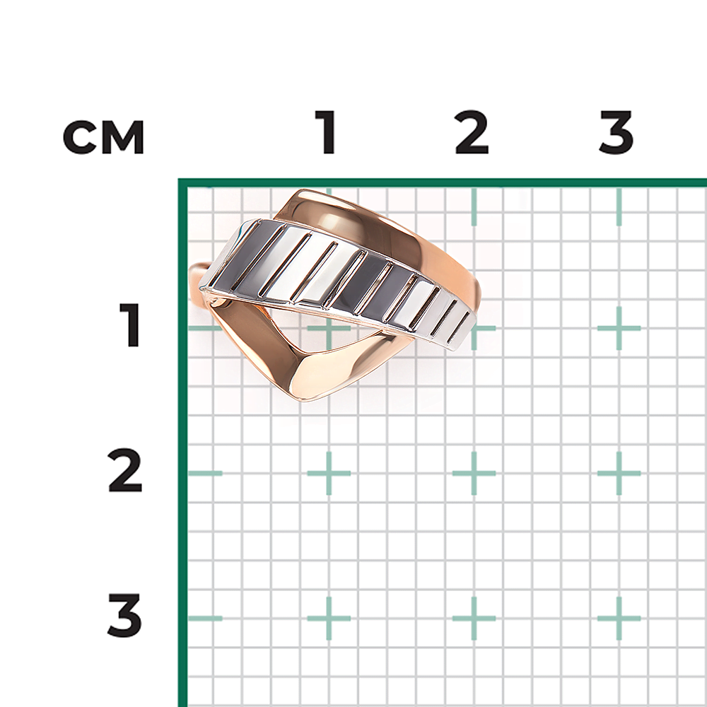 Кольцо из комбинированного золота 01-5820-00-000-1111