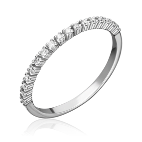 Кольцо из серебра с фианитами 01-0367-00-401-0200