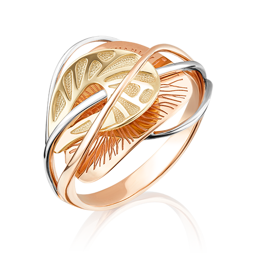 Кольцо из комбинированного золота 01-5088-00-000-1113-48