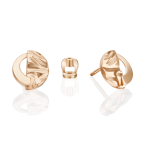 Серьги-пусеты «Индивидуальность»из красного золота 02-5093-00-000-1110