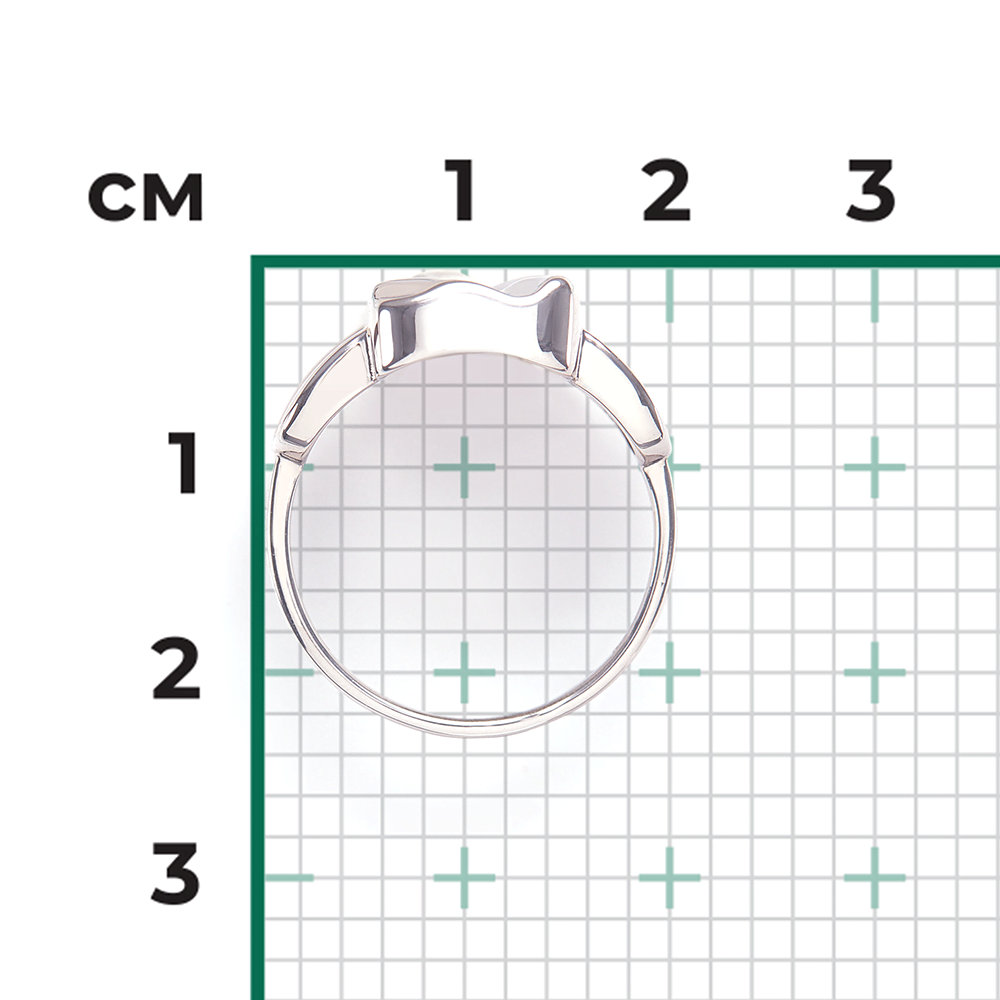 Кольцо «Притяжение» из серебра 01-5591-00-000-0200