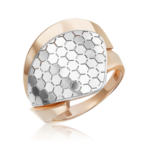 Кольцо из комбинированного золота 01-5773-01-000-1111