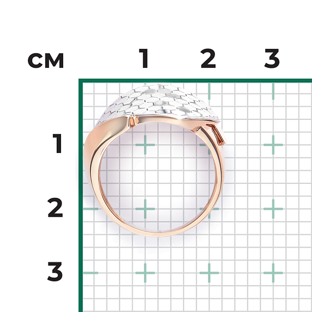 Кольцо из комбинированного золота 01-5773-01-000-1111