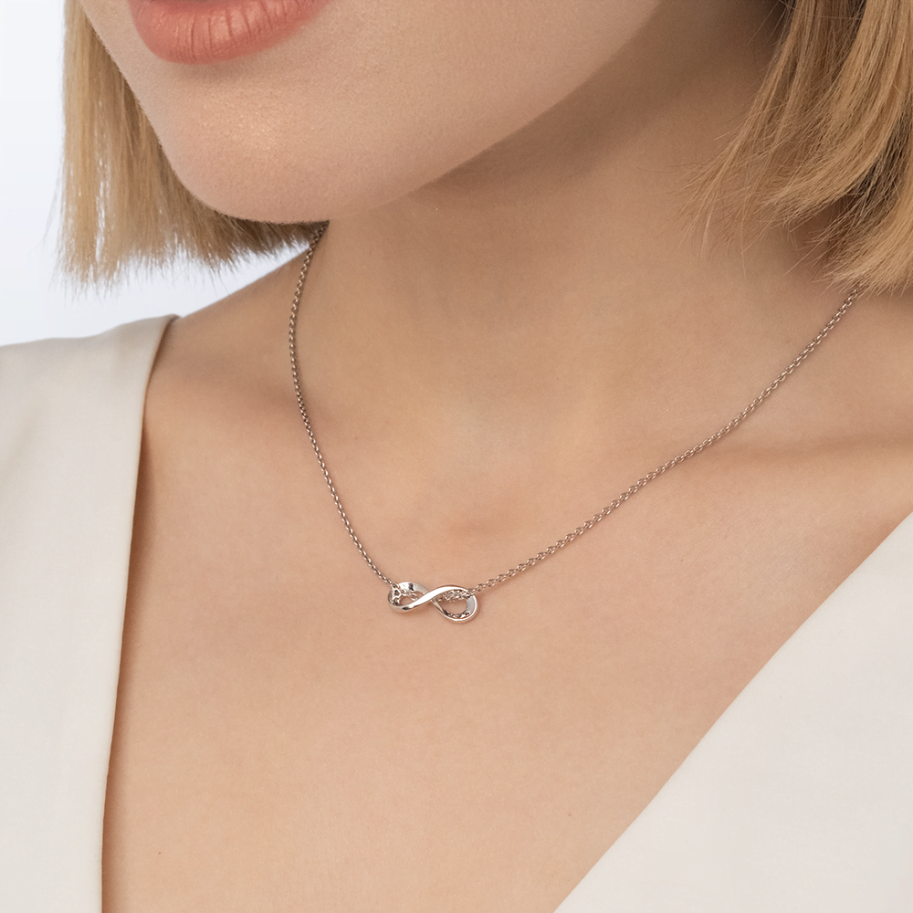 Подвеска-бегунок «Бесконечность» из серебра 03-3051-00-000-0200