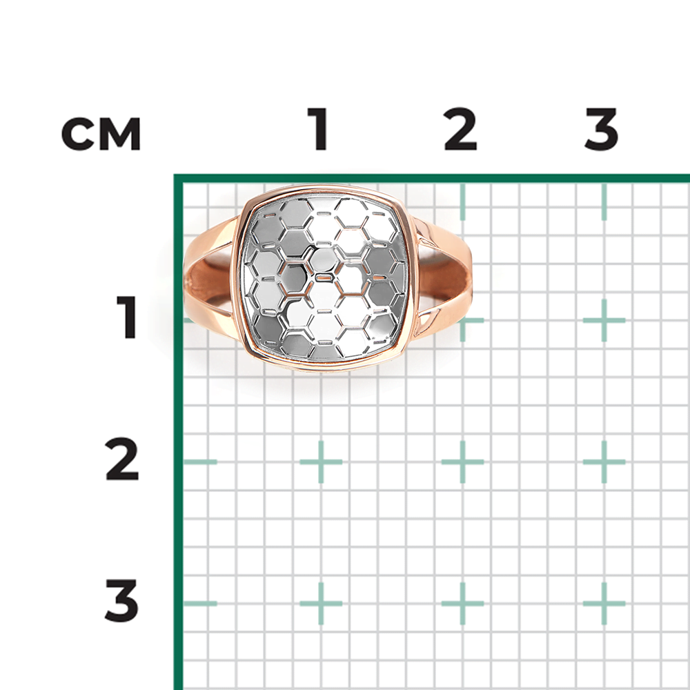 Кольцо из комбинированного золота 01-5762-00-000-1111