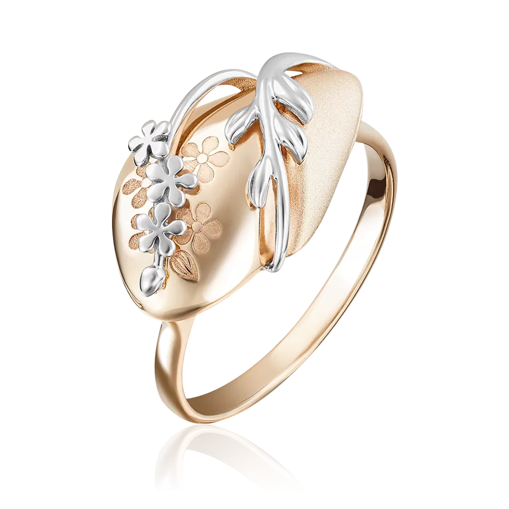 Кольцо «Сирень» из красного золота 01-5093-00-000-1110-48