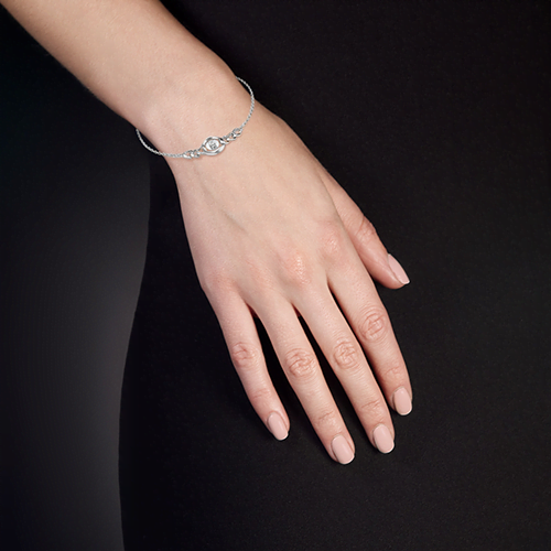 Браслет «Энергия» из белого золота с натуральными топазами white 05-0701-00-201-1120