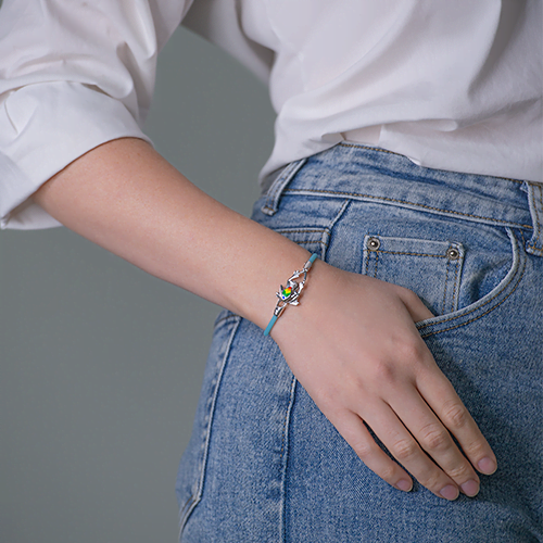 Соул «Лягушка» из серебра с эмалью 14-0015-00-000-0200