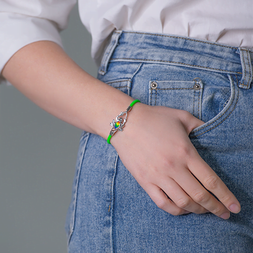 Соул «Лягушка» из серебра с эмалью 14-0015-00-000-0200