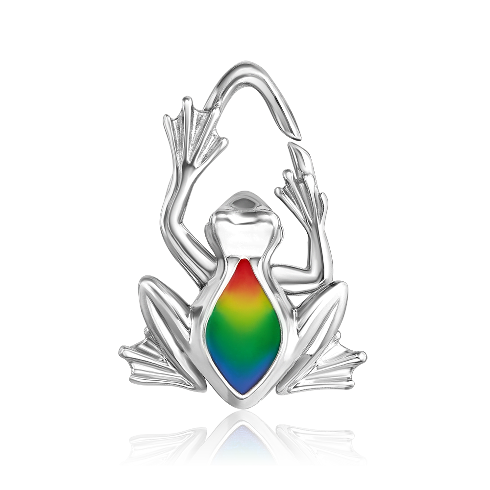 Соул «Лягушка» из серебра с эмалью 14-0015-00-000-0200