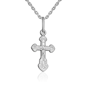 Православный крест из серебра 03-1729-00-000-0200