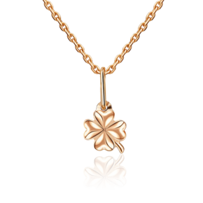 Подвеска «Клевер» из красного золота 03-2512-00-000-1110-01