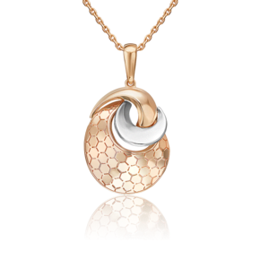 Подвеска из комбинированного золота 03-3480-00-000-1111