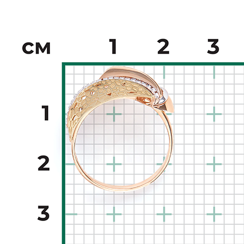 Кольцо из комбинированного золота 01-5172-00-000-1113-48
