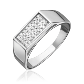 Кольцо из серебра с фианитами 01-2698-00-401-0200