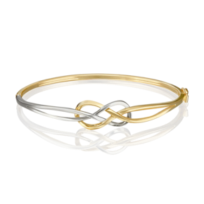 Браслет жесткий из комбинированного золота 05-0638-00-000-1121-42