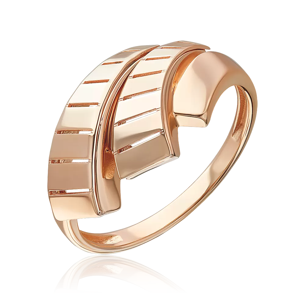 Кольцо из красного золота 01-5815-00-000-1110