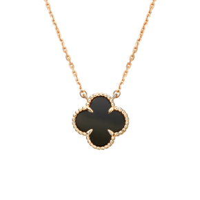 Колье из красного золота с ониксом 07-0271-00-281-1110