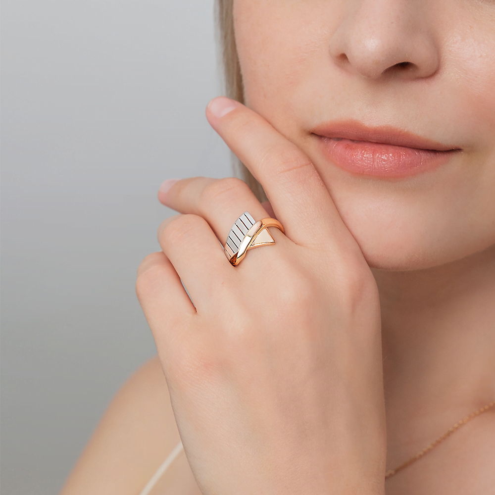 Кольцо из комбинированного золота 01-5819-00-000-1111