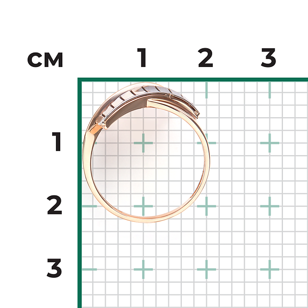Кольцо из комбинированного золота 01-5819-00-000-1111