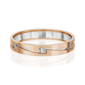 Обручальное кольцо из комбинированного золота 01-5684-00-000-1111