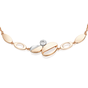 Браслет из комбинированного золота с натуральным топазом white 05-0747-00-201-1111