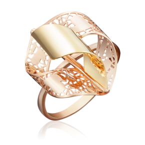 Кольцо из комбинированного золота 01-4974-00-000-1113-65