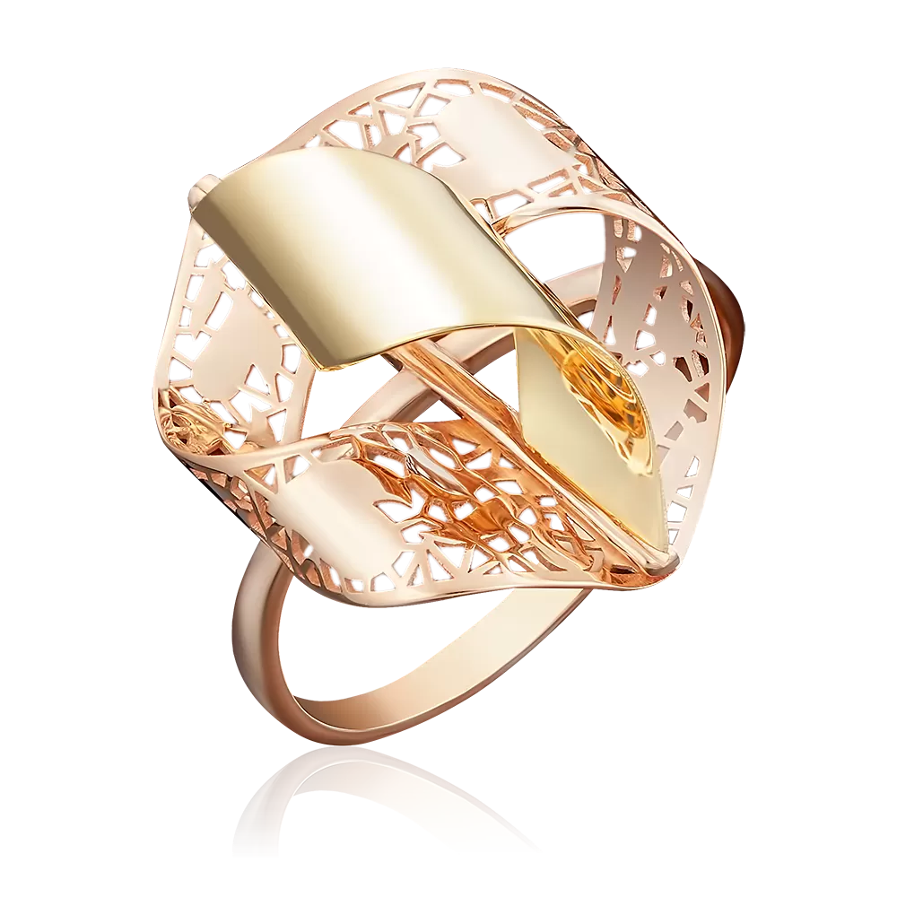 Кольцо из комбинированного золота 01-4974-00-000-1113-65