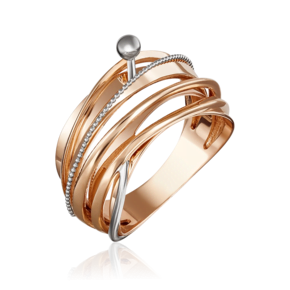 Кольцо из красного золота 01-5101-00-000-1110-48