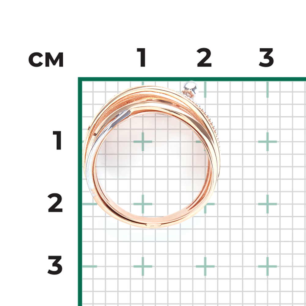 Кольцо из красного золота 01-5101-00-000-1110-48