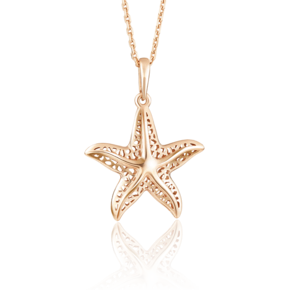 Подвеска «Морская звезда» из красного золота 03-2519-00-000-1110-65