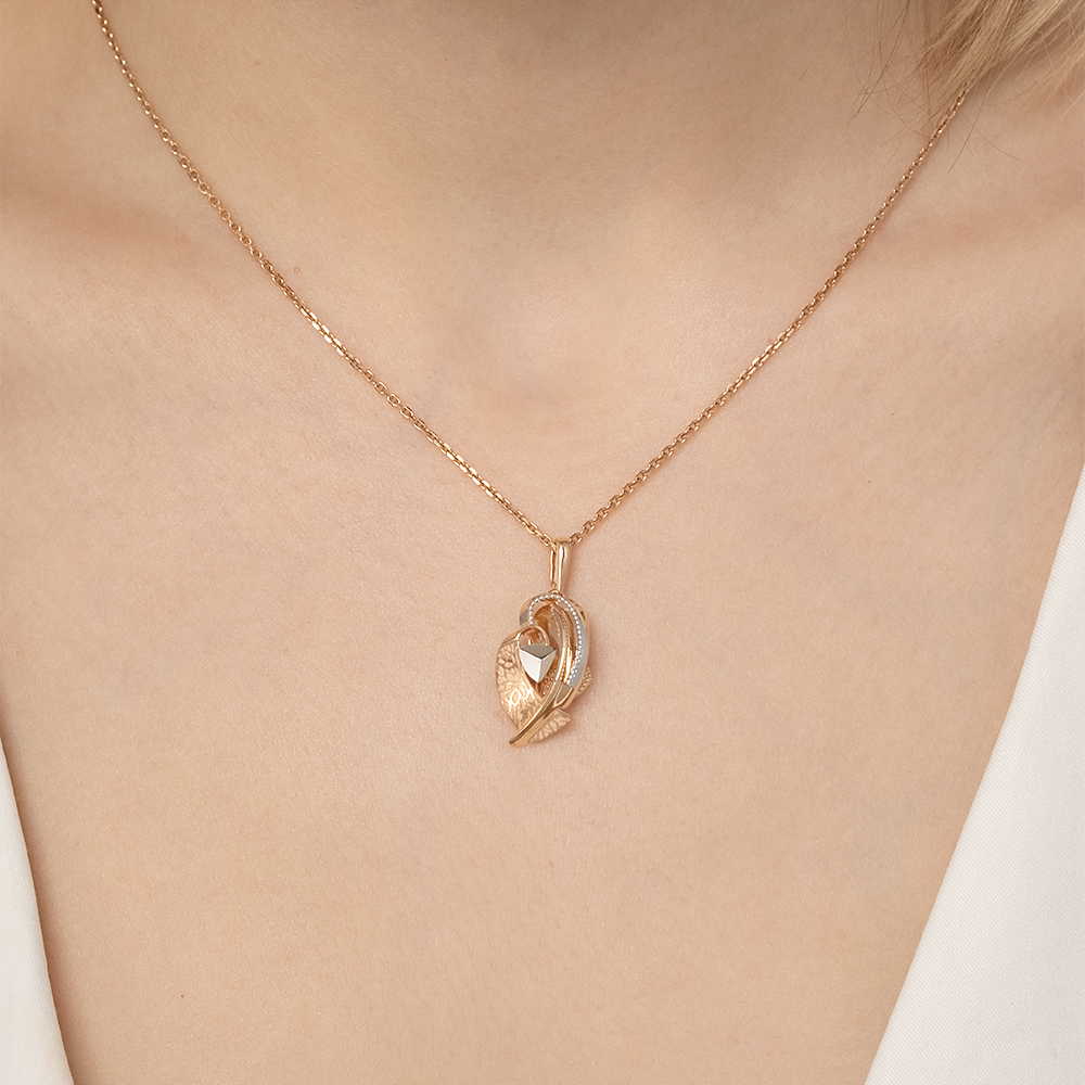 Подвеска из комбинированного золота 03-2851-00-000-1111-66