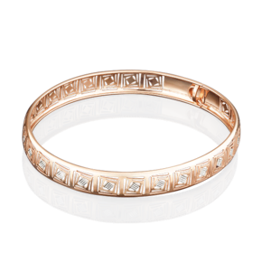 Браслет жесткий из красного золота 05-0566-00-000-1110-48