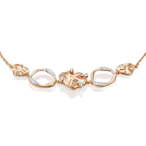 Браслет «Шарм» из красного золота с натуральными топазами white 05-0757-00-201-1110