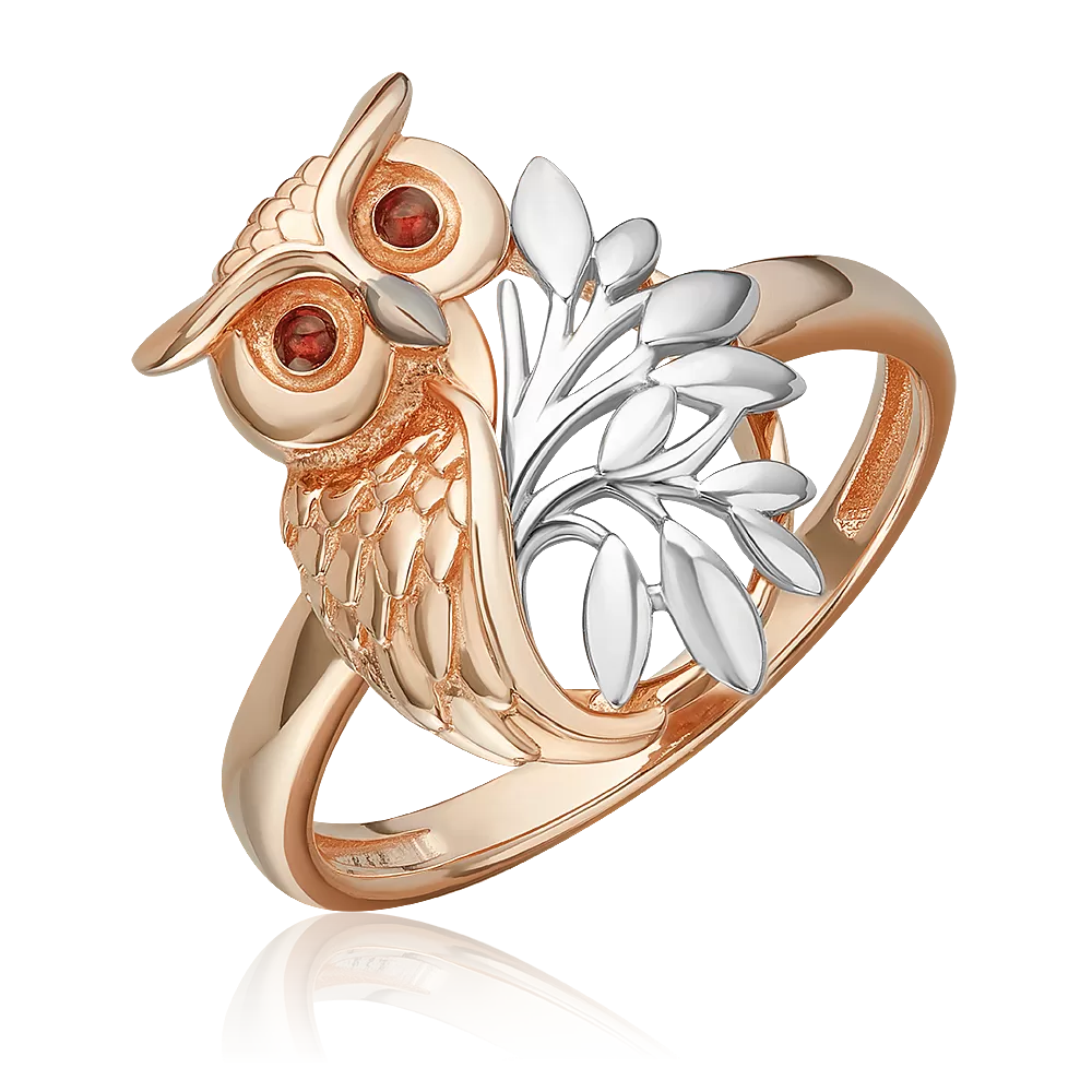 Кольцо «Секрет мудрости» из комбинированного золота 01-5790-00-000-1111