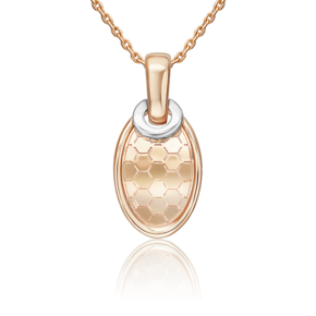 Подвеска из комбинированного золота 03-3476-00-000-1111