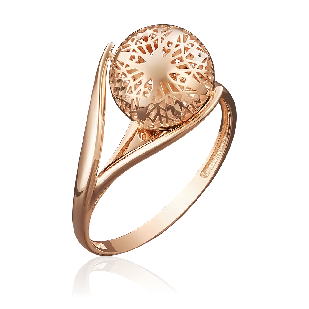 Кольцо из красного золота 01-4926-00-000-1110-48