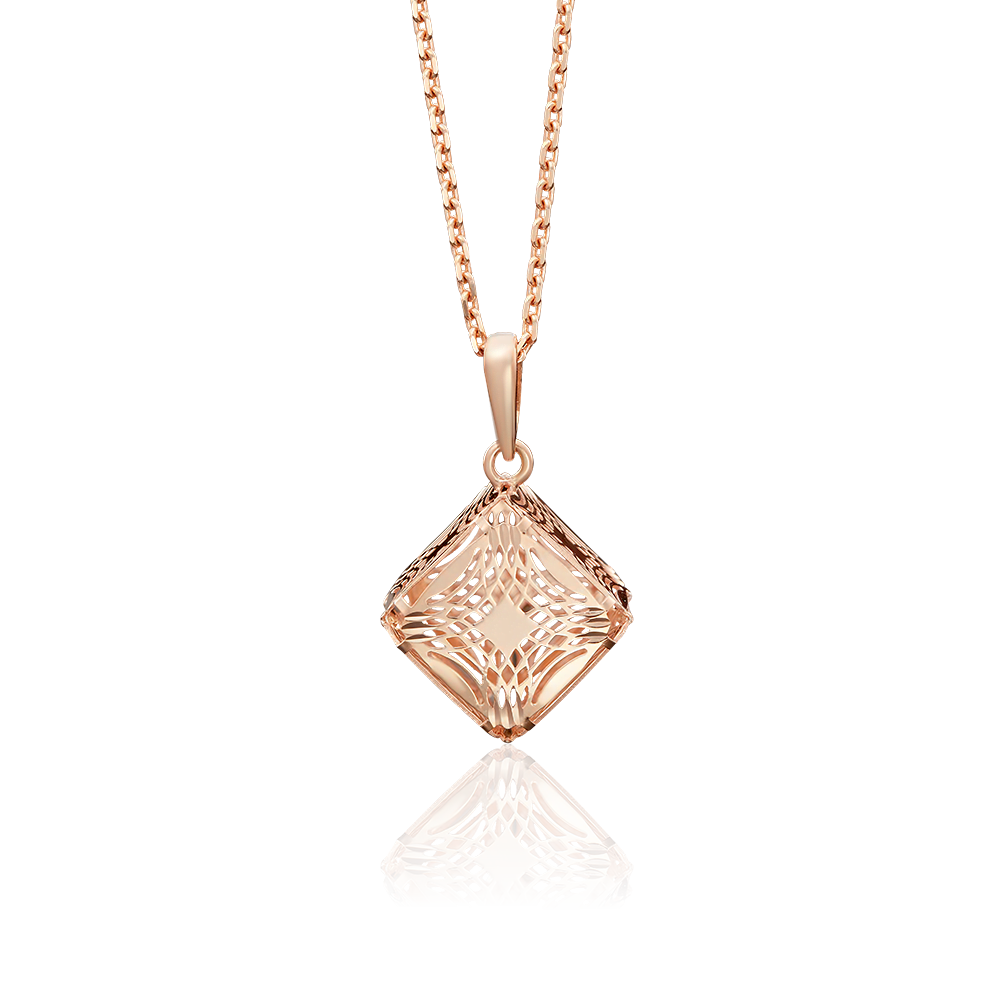 Подвеска из красного золота 03-2601-00-000-1110-48