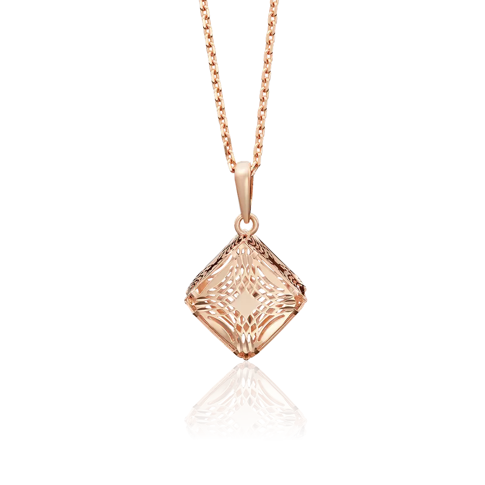 Подвеска из красного золота 03-2601-00-000-1110-48