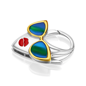 Соул «Девушка в очках» из серебра с эмалью 14-0004-00-000-0200