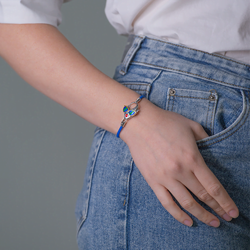 Соул «Девушка в очках» из серебра с эмалью 14-0004-00-000-0200