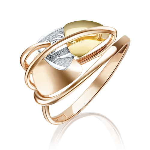 Кольцо из комбинированного золота 01-5085-00-000-1140-48