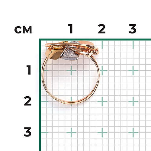 Кольцо из комбинированного золота 01-5085-00-000-1140-48