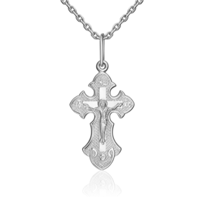 Православный крест из серебра 03-1699-00-000-0200