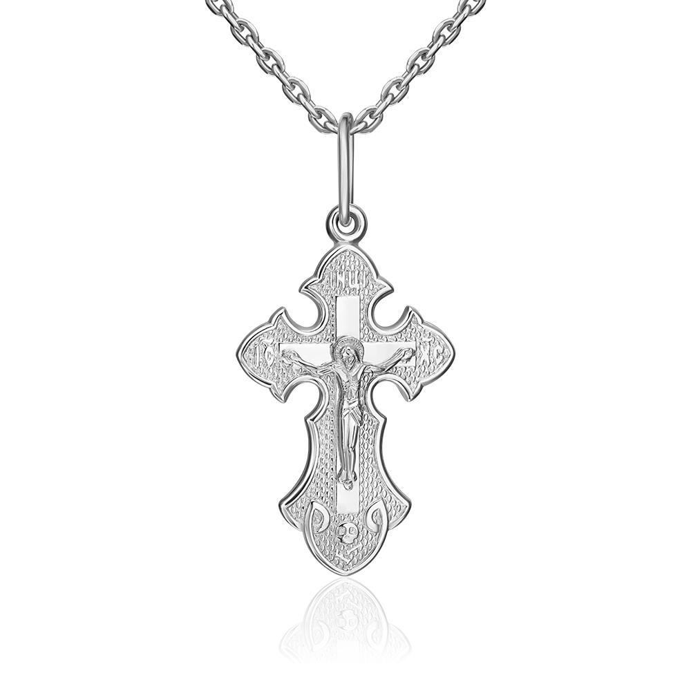 Православный крест из серебра 03-1699-00-000-0200
