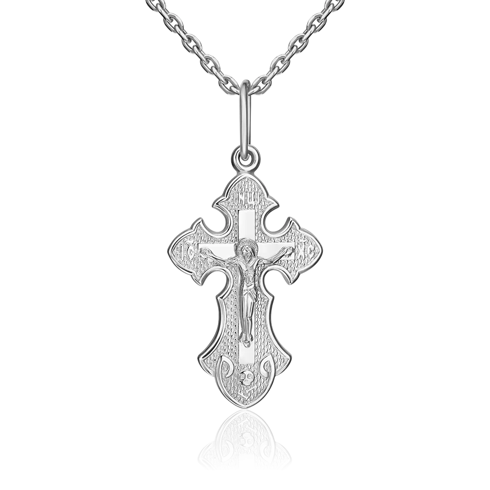 Православный крест из серебра 03-1699-00-000-0200
